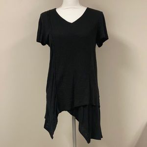 SOFT SURROUNDINGS Asymmetrical V-neck Tunic Top